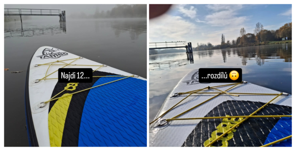 Mlhavé ráno, barevný den…