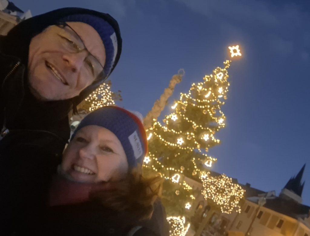 Telč zasněžená, mrazivá a prozpívaná