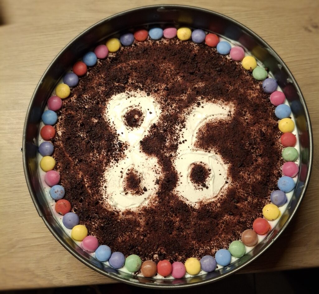 Bikování a oslava dědy narozenin